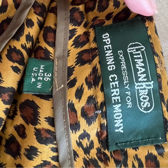 Vintage Gitman Bros x Opening Ceremony leopard print shorts - Picture 3 of 4